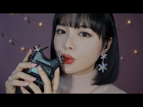 [ASMR] 🔥TASCAM TINGLES, Mouth Sounds, Tappingㅣ타스캠 팅글파티, 입소리, 탭핑