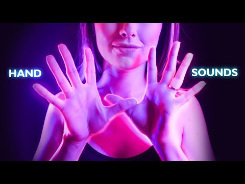 ASMR STICKY HAND SOUNDS AND FINGER SNAPPING, FAST AND UNPREDICTABLE HAND SOUNDS, NO TALKING