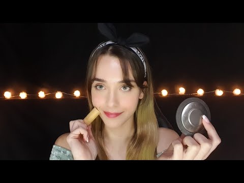 [ASMR] Best Friend Ariya Does Your Makeup Before We Sneak Out The Window To a Party