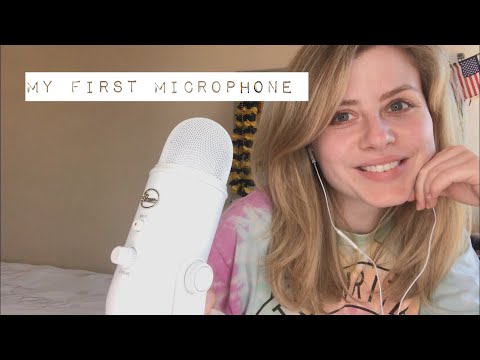 My first ASMR video with a Blue Yeti microphone 🎙