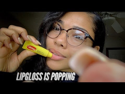 ASMR | UP CLOSE CARMEX APPLICATION, MOUTH SOUNDS, BREATHING ✨