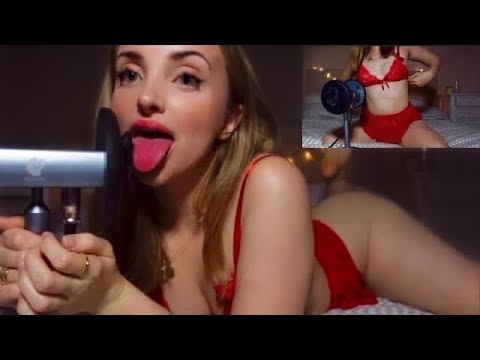 ASMR 1000 TYPES OF KISSES AND LICKS 😘😜, WITH MOANS AND BREATHING SOUNDS