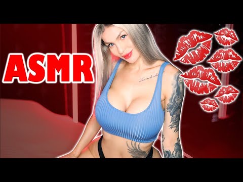 ASMR 😘 KISS YOU GOODNIGHT 😘 with lots of hand movements / Ear to Ear Attention