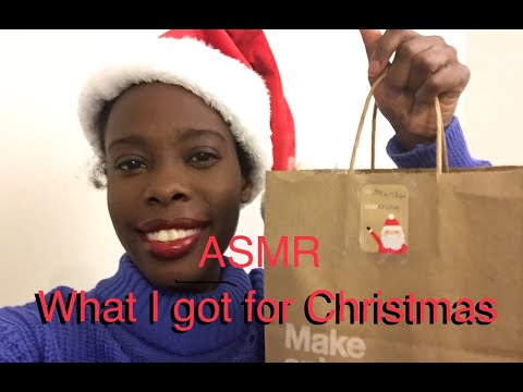 ASMR ~ quick what i got for christmas