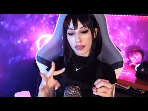 ASMR - FAST MOUTH SOUNDS, CAMERA BRUSHING, HAND MOVEMENTS (triggers selected by my followers)