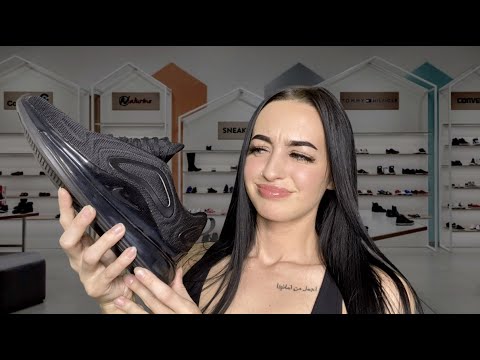 [ASMR] RUDE Used Shoe Store Worker RP 🙄