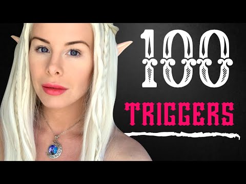 ASMR ❤️ 100 TRIGGERS in 10 Minutes 😍💣🔥 No talking 😶 Sennheiser MKH416 🎤