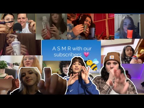 subscribers try ASMR ! (5k special)