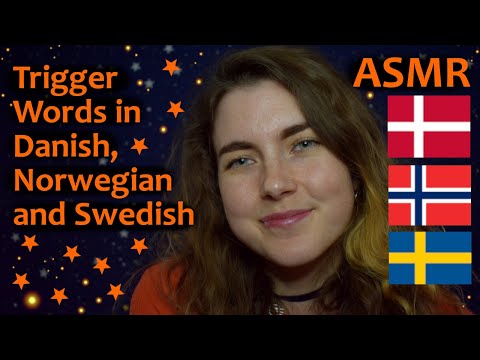 ASMR: Trigger Words In Danish, Norwegian and Swedish [Whispered] [Fluffy Mic Cover]