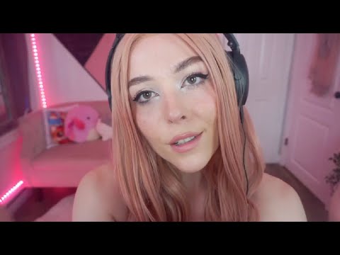 ASMR Soothing Face Brushing Purring and Soft Whispers to Help You Sleep (Personal Attention)