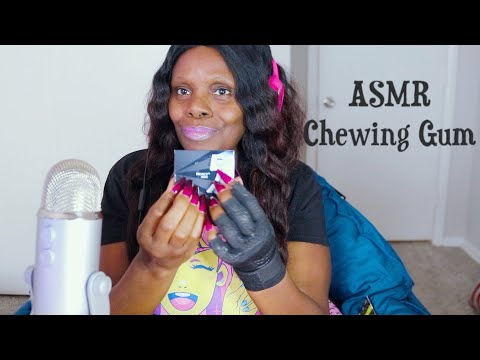 Black React Mint Number 5 ASMR Chewing Gum