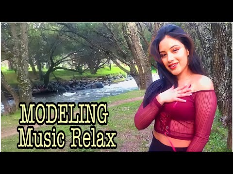 Female Body Modeling with Music Relax / Hermosa Modelo en la Naturaleza con Musica Relajante