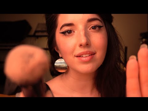 4K ASMR Friend Does Your Makeup (Personal Attention)