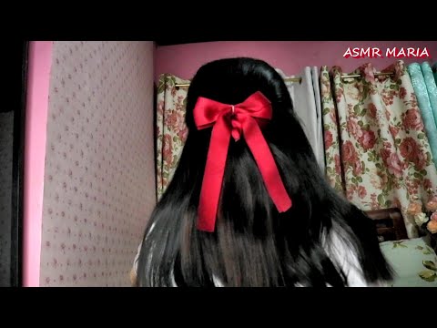 ASMR HairPlay | Hairbrushing Sounds No Talking |ASMR MARIA
