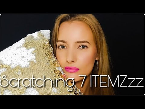 ASMR GENTLE SCRATCHING - TINGLY TEXTURES - RELAXING SOUNDS FOR SLEEP
