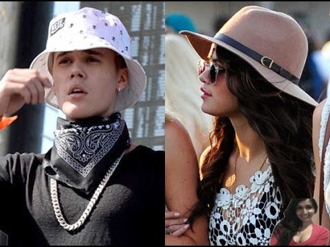 Justin Bieber and Selena Gomez Get Cozy at Coachella Love is in the air - Video Review