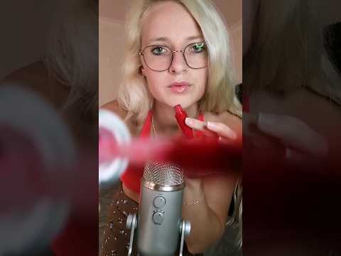 ASMR 10 RED triggers in 10 seconds / crazy tingles #asmr #shorts #sleep