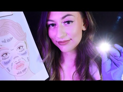 ASMR Face Mapping Roleplay for sleep 😴(Soft Spoken & Personal Attention)