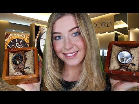 ASMR Luxury Watch Shop Jord Wooden Watches Roleplay