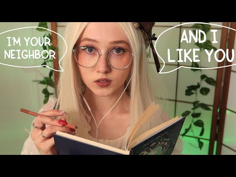 ASMR I'm your neighbor and I want to draw you 🥰