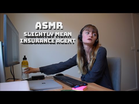 [ASMR] Slightly Mean Home and Contents Insurance Agent