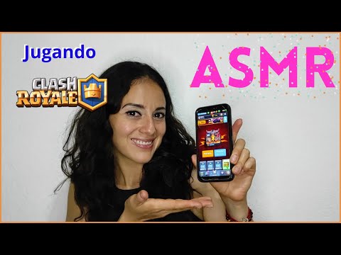 ASMR | Jugando CLASH ROYALE con voz suave | ASMR en español