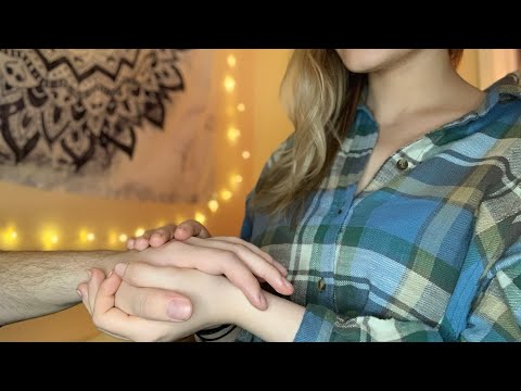 ASMR || Hand Massage w/ tapping and scratching ||