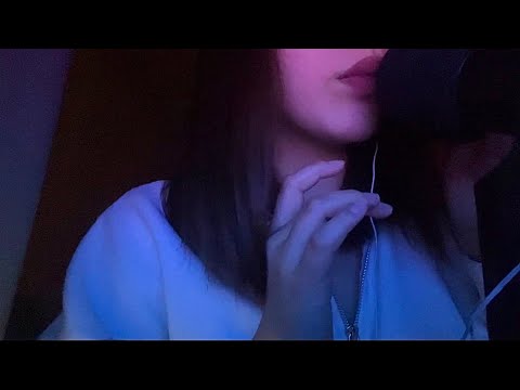 ASMR Smoke with me🚬 Tingles✨Whispering and Mouth Sounds