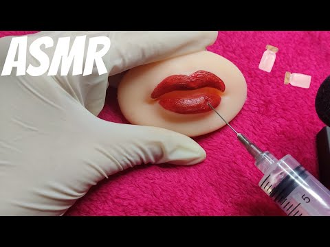 ASMR - PREENCHIMENTO LABIAL 👄💉