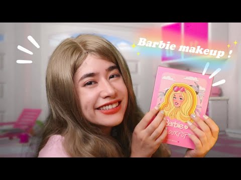 Barbie Does Your Makeup & Unboxes Vegan cosmetics
