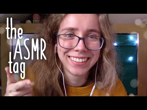 The ASMR tag || answering 20 questions about (my) ASMR 📝😴