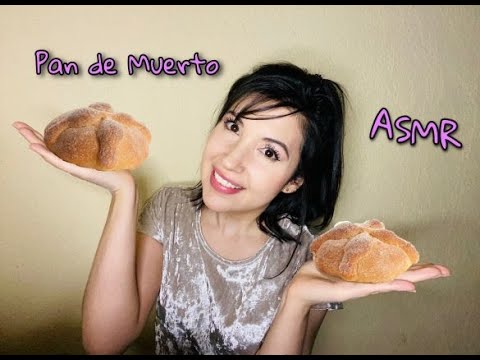 ASMR Comiendo Pan de Muerto | ASMR Eating Bread | Relajante | Marisol ASMR