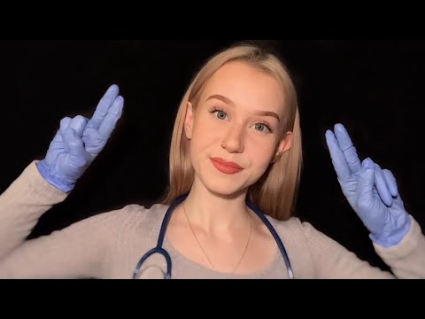 ASMR | 5 Minute Cranial Nerve Exam (Fast Paced & Whispered)