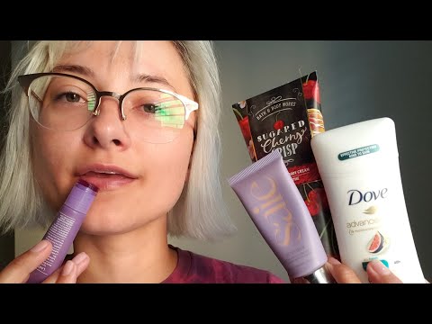 ASMR | Daily Skincare Routine w/ Package Tapping, Tracing, Lid Sounds