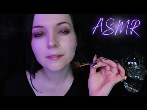 ASMR Painting You & Drawing You ⭐ Soft Spoken ⭐ Personal Attention, Camera Brushing