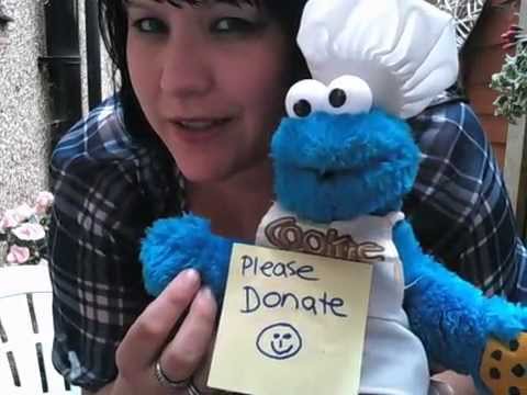 THE ICE BUCKET CHALLENGE PART 3 - COOKIE MONSTER - WATCH / LAUGH / DONATE