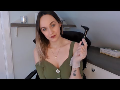 ASMR Ear Cleaning and Examination 👩‍⚕️👂(role play, soft spoken)