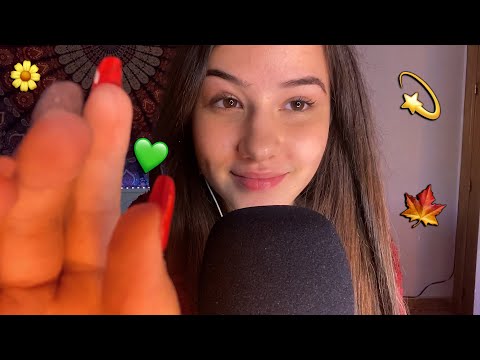ASMR Hand Movements & Mouth Sounds ❤️ | SUPER RELAXING 😴