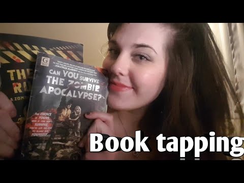 ASMR || Tapping on books ||