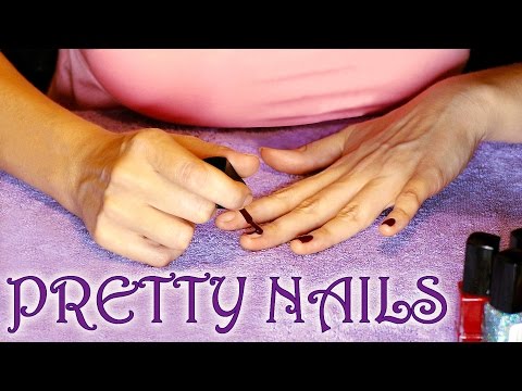ASMR Soft Spoken Manicure for Sleep, Tapping, Crinkling, Slow Hand Movements, Long Binaural Video