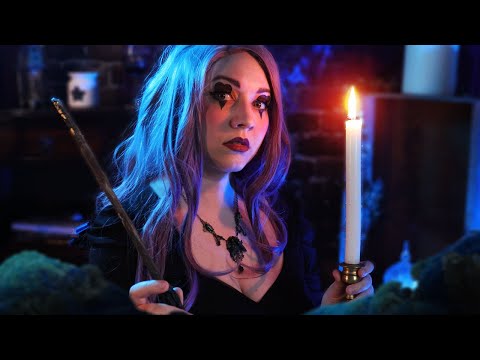 Gentle Witch RP / Potion Crafting & Removing Negative Energy [ASMR]