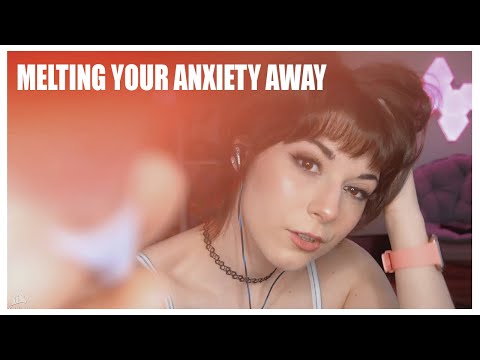 ASMR || Softly Brushing Your Face To Melt Anxiety