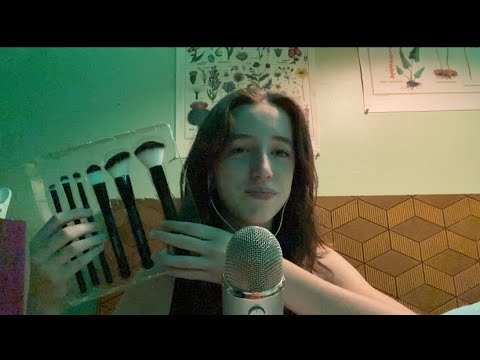 Asmr mic brushing and personal attention