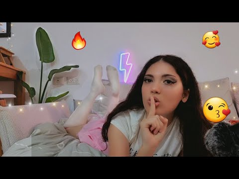 ASMR Your Hot Girlfriend Takes Care of You (Kisses, I Love You, Whispers & Tingles)