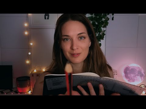 ASMR | Drinking Tea And Drawing You | Measuring you | Sketching you (Whispering | Soft music)