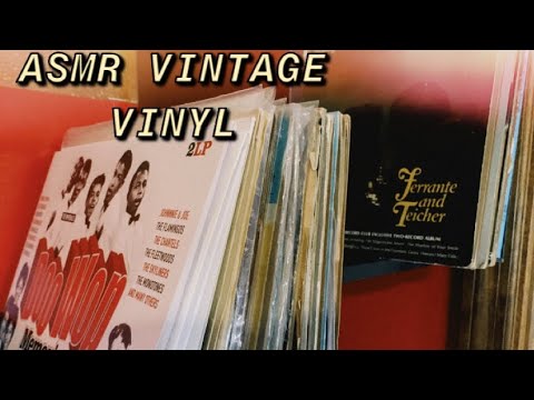ASMR Vintage Vinyl Collection (Whispering and Tapping) Part 2