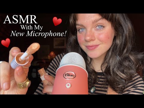 ASMR Testing my New Microphone (Mouth Sounds, Hand Movements, Tapping, etc)