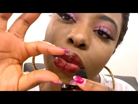 Asmr Eating you for dessert and licking your lips.......(lots of  personal attention & mouth sounds)
