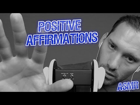 ASMR - Whispering Positive Affirmations With Hand Movements (Intense Relaxation)