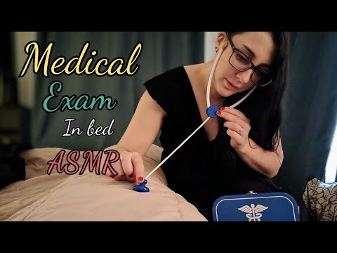 ASMR Medical Exam in Bed ~ Nurse Alysaa Check Up 🩺👩‍⚕️💊 POV Medical Check up